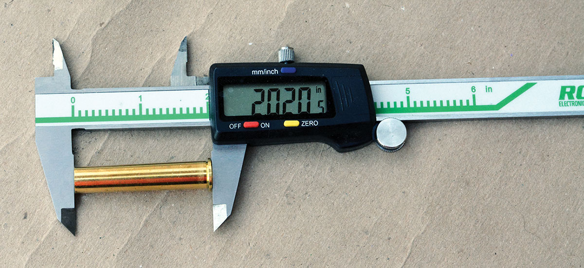 Maximum case length for the 375 Winchester is 2.020 inches.